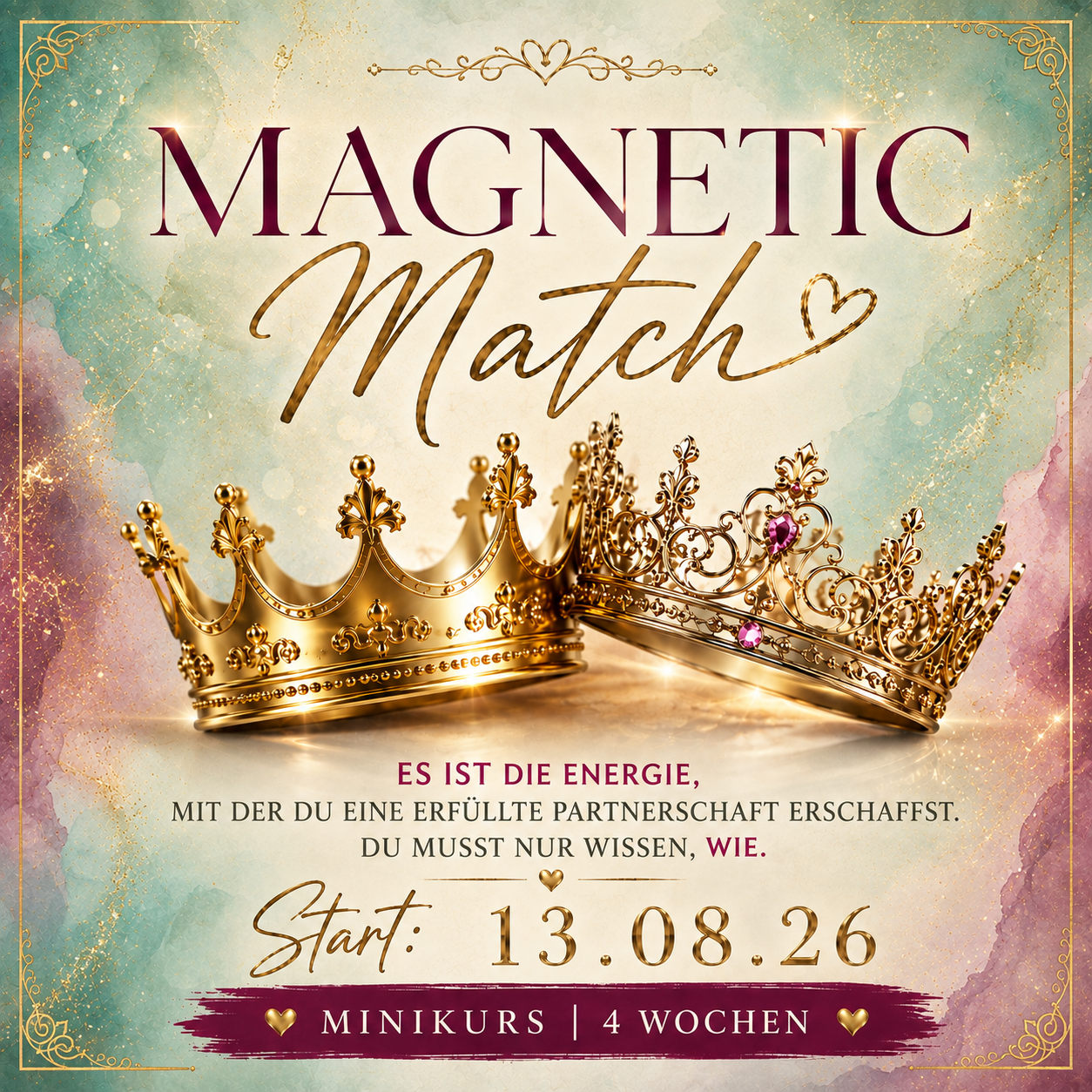 MAGNETIC MATCH | Mini-Kurs | 4 Wochen | Start: 13.08.26