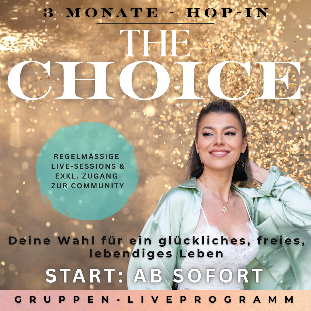 Gruppen-Liveprogramm *SPECIAL* "THE CHOICE" | 6 Wochen | Start: AB SOFORT