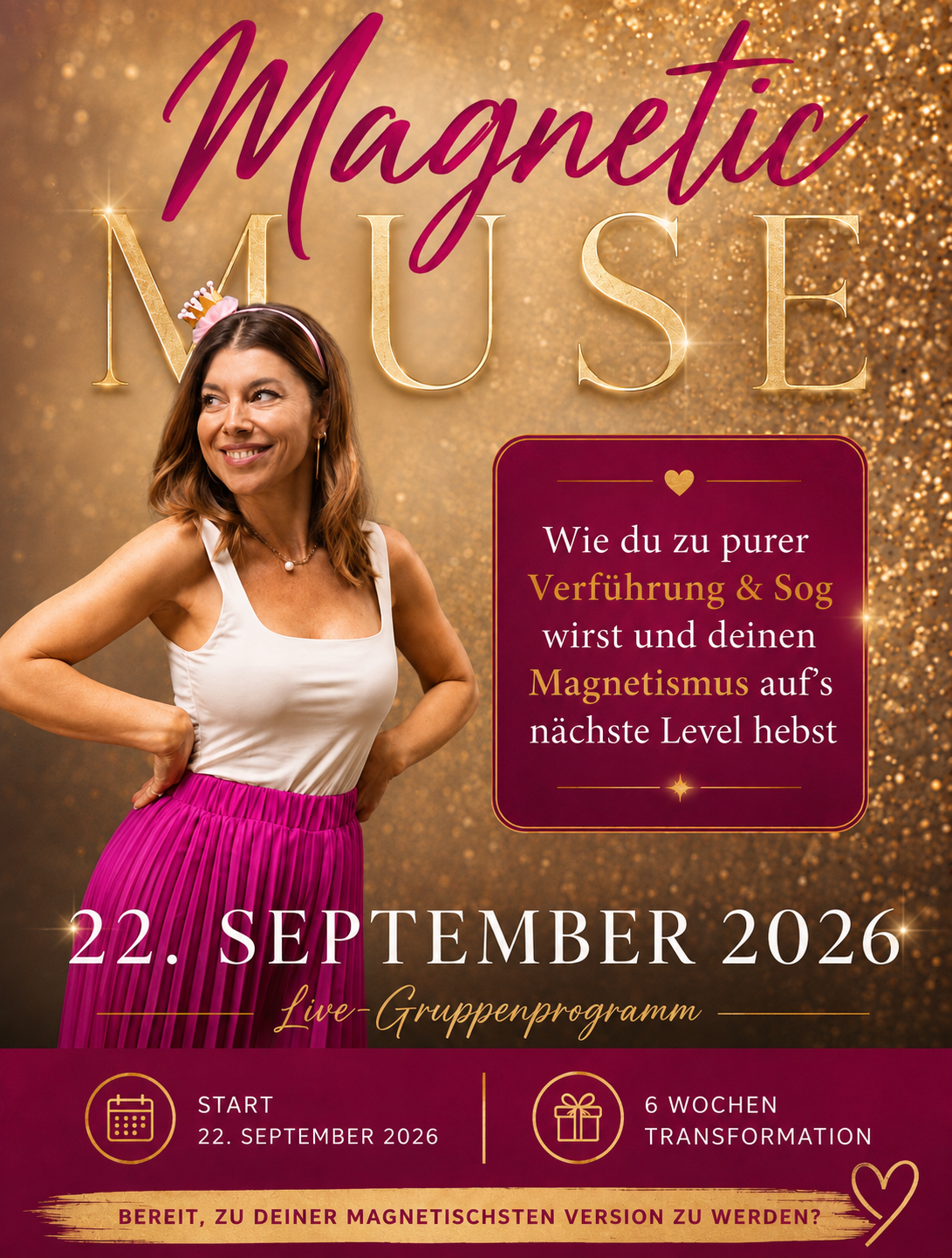 Magnetic Muse – 6-Wochen-Liveprogramm | START: September 2026