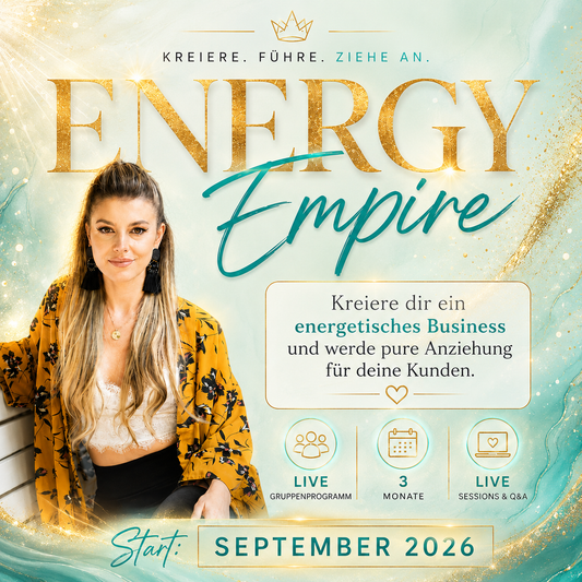 "ENERGY EMPIRE " | Gruppen-Liveprogramm | 3 Monate | Start: September 2026